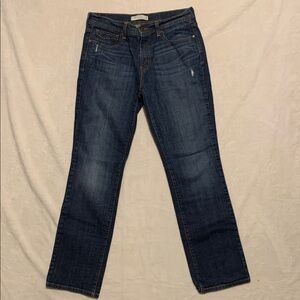 Levis 505 Straight Leg Jeans Womens size 10M distressed